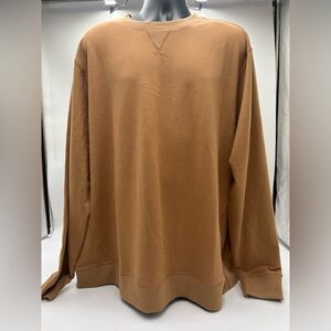 New Old Ranch Soren Pullover crewneck Size‎ XXL . Color Tobacco Brown